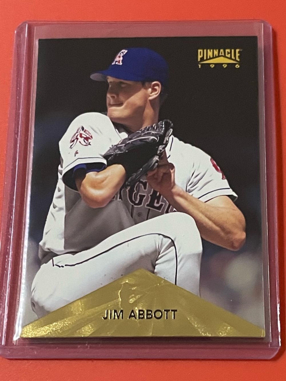 Jim Abbott #228 1996 Pinnacle Baseball Trading Card